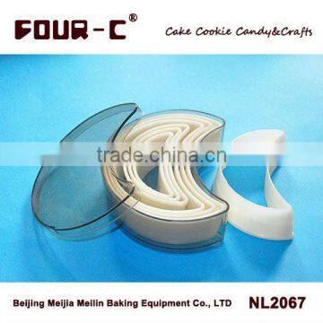 Half-round cookie cutters,nylon cutter,high quality cookie tools