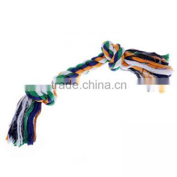 Chi-buy, Best Flossy Chews Cotton Blend Rope Toy 2-Knot Rope Tug photo-4