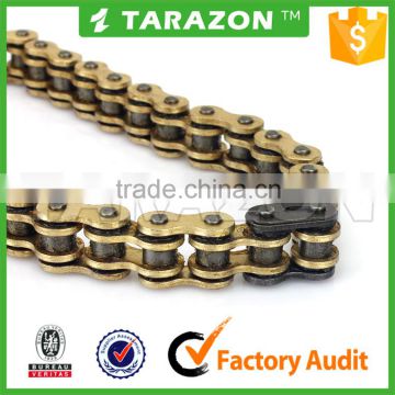 428 428H 520 530 X-ring Motorcycle Chain Gold Plated