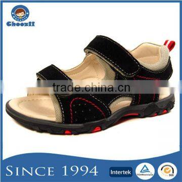 Daily Wear Pure Color Boys School Sandals with Suede Leather