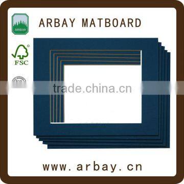 Wholesale pre cut acid free frame paper 8x10" mats in China Factory