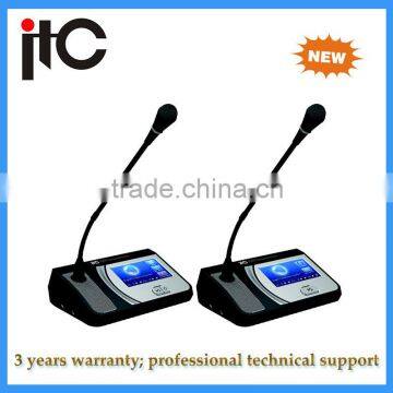 Digital Conference System Delegate Unit conference room microphone system