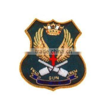 Hand Embroidered Badges , Emblems , Crest , Insignias , Patches