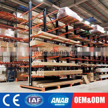 Flexible Tailored Warehouse Industrial Tool Rack Heavy Duty Storage Steel Cantilever Racking