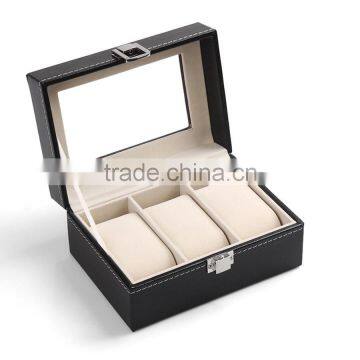 pu leather luxury watch box for promotion gift