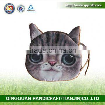 Wholesale Cheap Zipper Custom Animal Shape mini Coin Purse ,plush coin bag