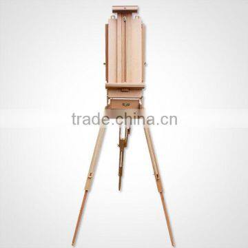 French Easel Wooden Sketch Box Portable Artist Tripod Painters Easel wooden artist studio easel