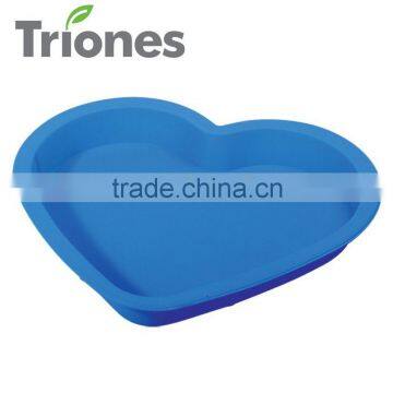 Silicone Microwave heart shape Cake Tools (TR-SC007)