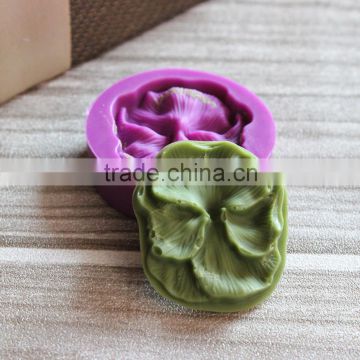 Single Flower Style Silicone Soap Molds , Fondant Mold Tool , Silicone Chocolate Mold