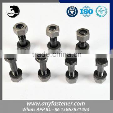 NBFATN sustainable development quality guaranteed stainless steel hex flange bolt with washer attached