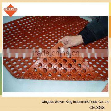 Non slip rubber matting manufacture grass snow rubber mat