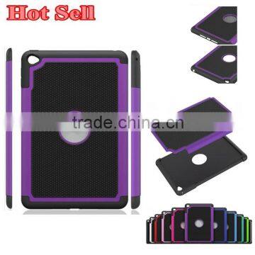 football skin pattern 2 in 1 kids proof shockproof rugged silicone rubber protective tablet pc case back cover