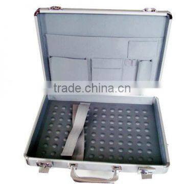 Aluminum laptop case briefcase