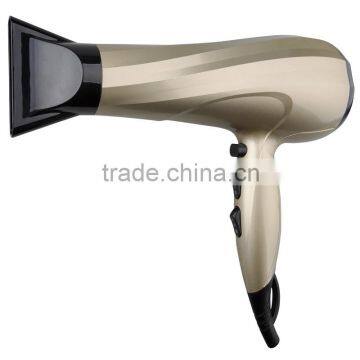 High quality DC motor hair dryer with ionic function available 1800-2000W