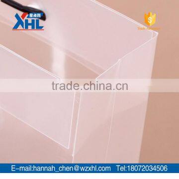 Custom New Products Cheap Fashiong Transparent PP Plastic Handle Bag With UV Printing photo-4
