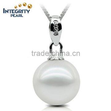 hot sale 8mm AAAA white nature freshwater pearl pendant