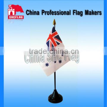 Custom Desk flags or Table Flag With Plastic Stand