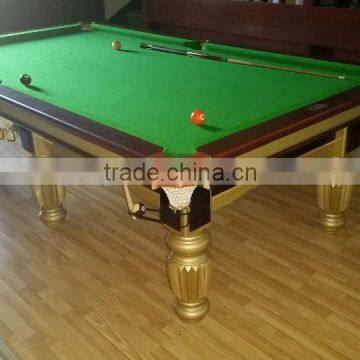 Factroy Manufacturer High Quality MDF pool table /solid wood billiard table