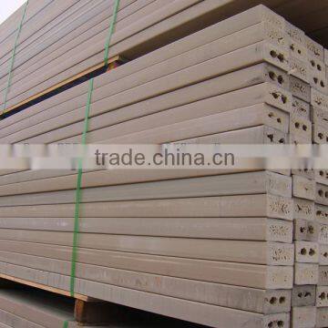 wood plastic composite building slats for construction