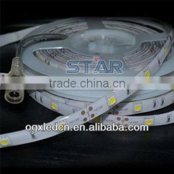 10M smd5050 30leds/m led strip lights white waterproof DC12V