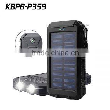 new innovative product 2016 IP68 waterproof 10000mAh external power banks
