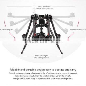 New Released Walkera QR X900 Quadcopter Aerial Aircraft GPS FPV Autorotation Parachute Protection Gas Powered rc Helicopter photo-5