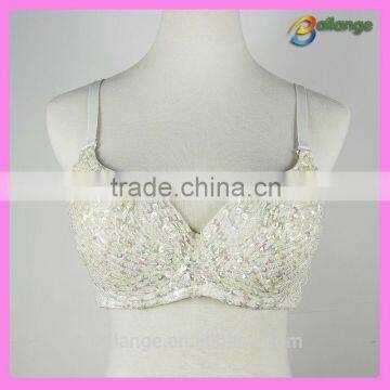 swimming Tropical crochet new fashion bra for outside underwear