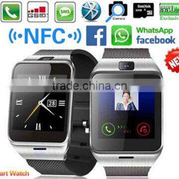 2016 Fashion Aplus Smart Watch GV18,MTK6261 CPU,Support SIM Card NFC Pair Bluetooth 3.0 Smart Clock 550mAh Battery Long Duration