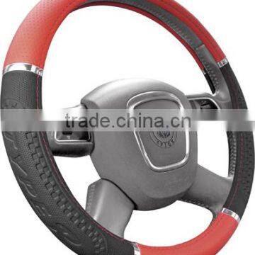 Hot Sale New Style Fashionable Soft Sheepskin ou Car Steering Wheel Covers photo-3