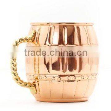 Mugs Drink ware Type and Metal Material Copper Mug for Vodka and Moscow Mule