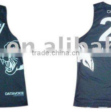 reversible basketball singlet