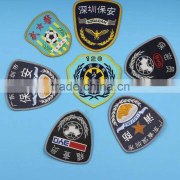 Custom Cartoon Logo Clothing Woven Badge