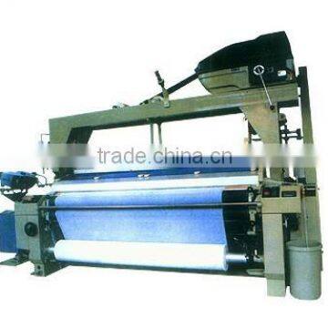 190Single pump 2-nozzle Plain shedding water jet loom with Electronic weft feeder for sale