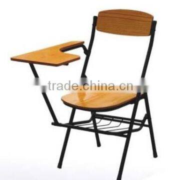 Sketching chair with writing pad Cheep Student desk & chair school furniture S-02