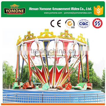 Fun fair attractions of entertainment park rides amusement games super swing for sale