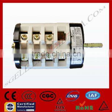 W31 ROTARY SWITCH 200A 7POLE PANEL Selector switch 3 POSITION SILIVER CONTACTOR