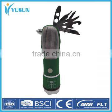 Multifunctional Tool Flashlight With Safety Hammer photo-2