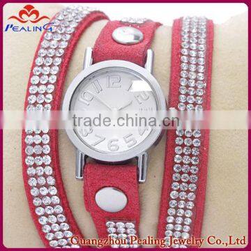 round pretty girls fashion watch cool wrist quartz watch stainless steel color watch