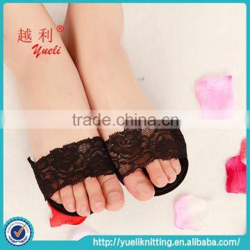 Japanese sexy women invisible lace toe socks