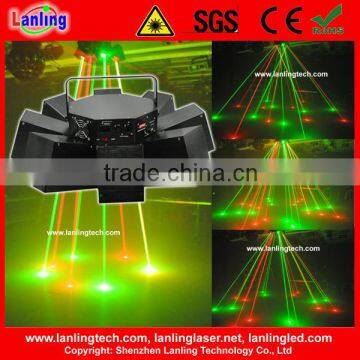 Wonderful Effects 8 Claws UFO Stage Disco laser light