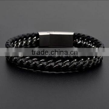 Hot Selling Men Genuine Leather Bracelets Wholesale photo-6