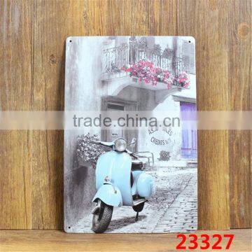 Aluminum Plate Sign Characteristic Aluminum/Tin Logo Print European Fashion Home/coffee/pub Use photo-3