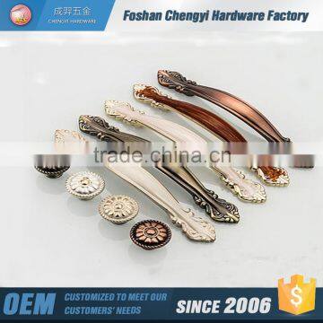 zinc alloy kitchen cupboard door handles