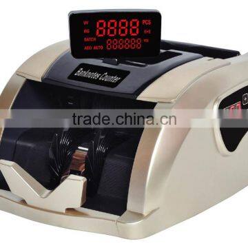 H-6100 IR/UV/MG detecting and counting Multicurrency bil l counter