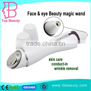 mini LED EMS Vibration beauty magic wand skin rejuvenation equipment home use