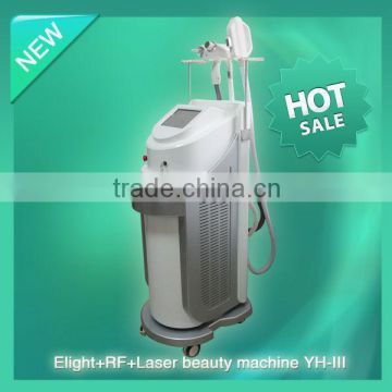 Hot sale!! Cost-effective Multi-functional elight rf laser machine for SPA using-YH-III