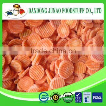 New crop IQF bulk Frozen carrot pieces