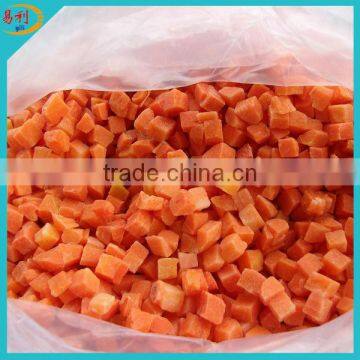 Supply frozen carrot dice with competitive price