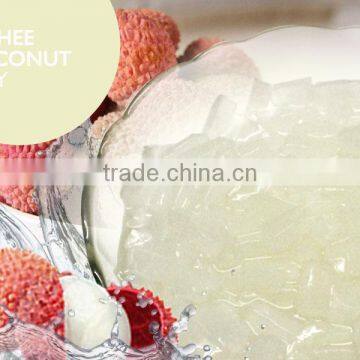 lychee coconut jelly