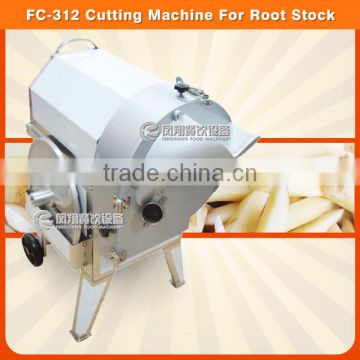 FC-312 Multi-functional Automatic Rhizome Vegetable Slicing Shredding Dicing Cutting Machine